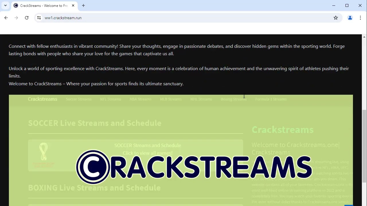 Crackstreams