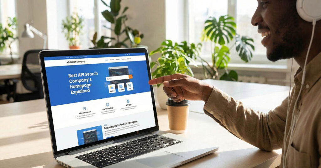 Best API Search Company's Homepage