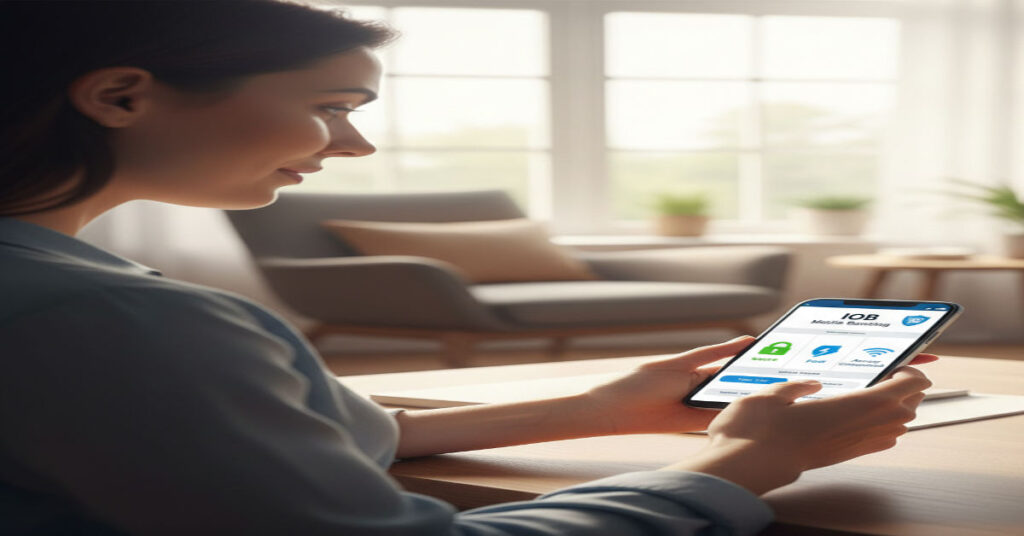 IOB Mobile Banking App